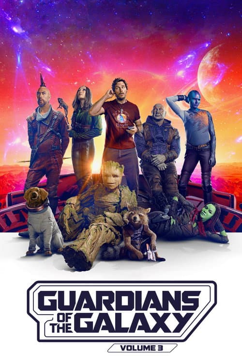 Affiche de Guardians of the Galaxy Vol. 3