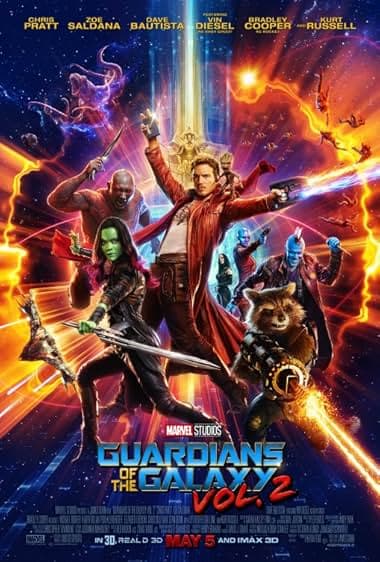 Affiche de Guardians of the Galaxy Vol. 2